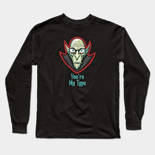 Nosferatu Vampire Long Sleeve T-Shirt